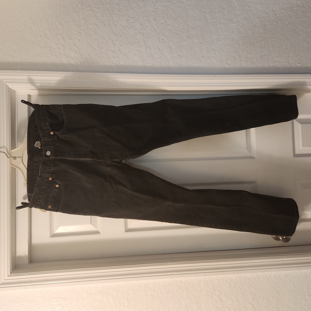 Levi 505 Black Jeans W34 L32